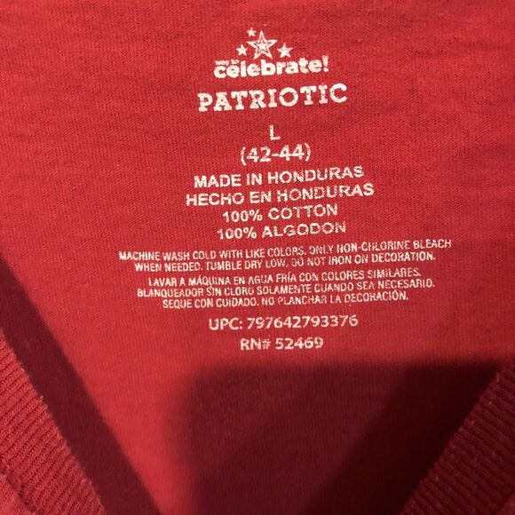 Tradition Driven By Freedom L T-Shirt Red Patriotic American Classic Truck Tee - Picture 3 of 6